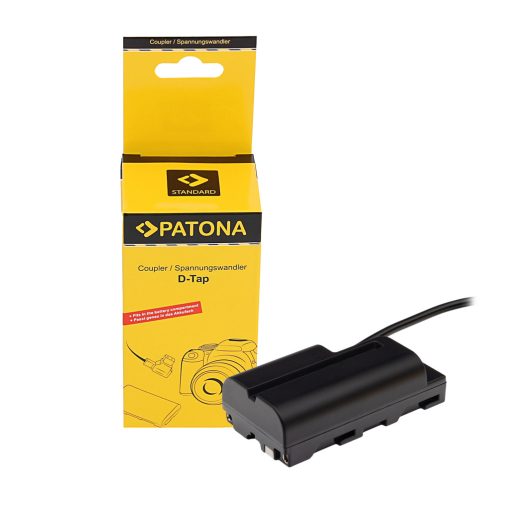 PATONA D-TAP Input Akku Adapter NP-F550 NP-F750 NP-F960 NP-F970 (9409)