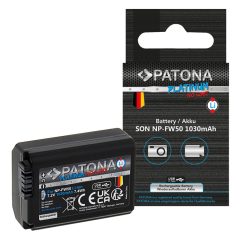   PATONA Platinum Akkumulátor USB-C input - Sony NP-FW50 (NEX.3 NEX.3C NEX.5 NEX.5A) - 1362