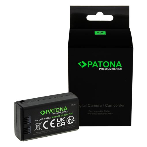 PATONA Premium VB26 A/B Akkumulátor - V1 - V850III - V860III vakuhoz