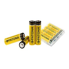   PATONA Mignon AA Akkumulátor 4db - LR6 - 2450mAh - tokban - 1189