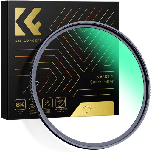 K&F Concept NANO-X series, B270, HD, MCUV szűrő, vízlepergető, karcálló, 37mm (KF-01-979)