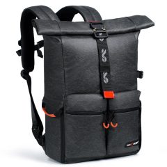   K&f Concept Beta Backpack 18 literes, fotós hátizsák, vízálló, szürke (KF-13-096V1)