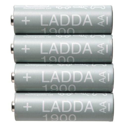 IKEA LADDA 4 db akkumulátor 1.2V 1900mAh AA