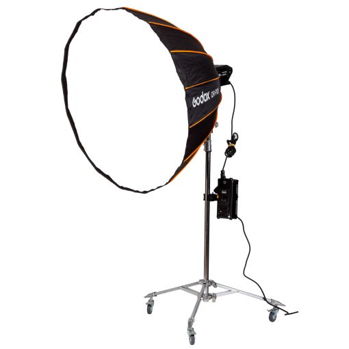 Godox M300D LED Lámpa Szett - QR-P120cm softbox