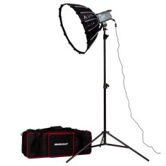   Aputure Amaran 200x S LED Lámpa Szett - Light dome mini III 60cm softbox - hordtáskában