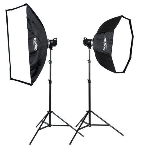 Godox MS300II-V Dupla Softbox Vakuszett (2 x 300Ws)