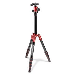   Manfrotto Element traveller kis állvány kit gömbfejjel, piros (MKELES5RD-BH)