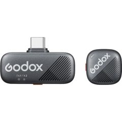   Godox Cube-S Wireless - Vezeték nélküli Mikrofon USB-C csatlakozás, mobilokhoz (2.4 GHz)